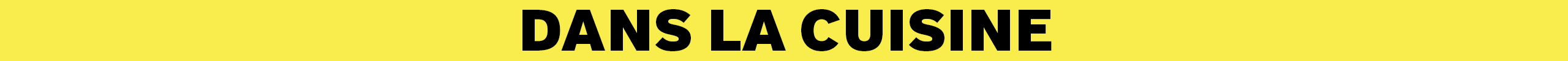 Image catégorie Dans la cuisine