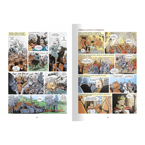 BD - Guillaume le Conquérant en bande dessinée