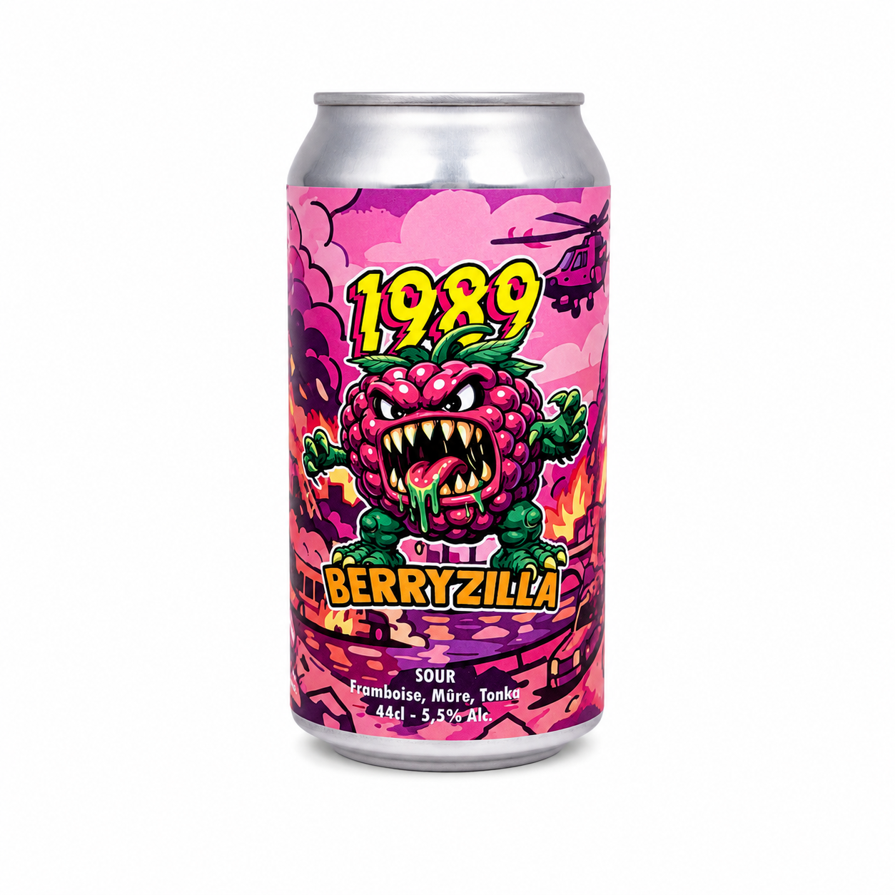 Bière Canette BERRYZILLA 44cl