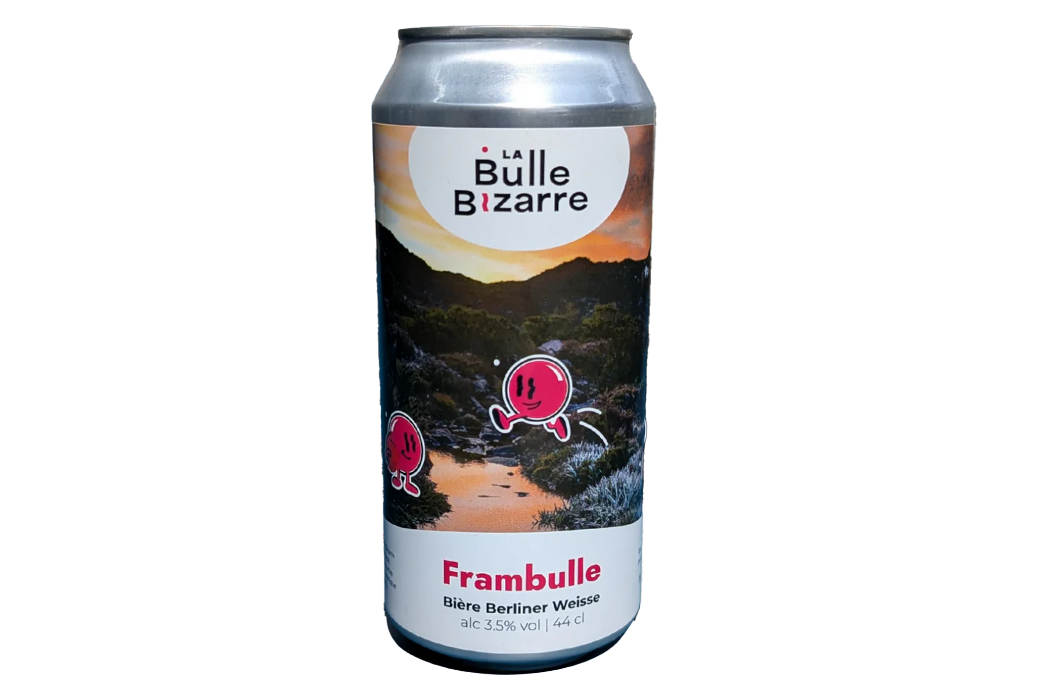 Bière Canette FRAMBULLE Berliner Weisse framboise 44cl