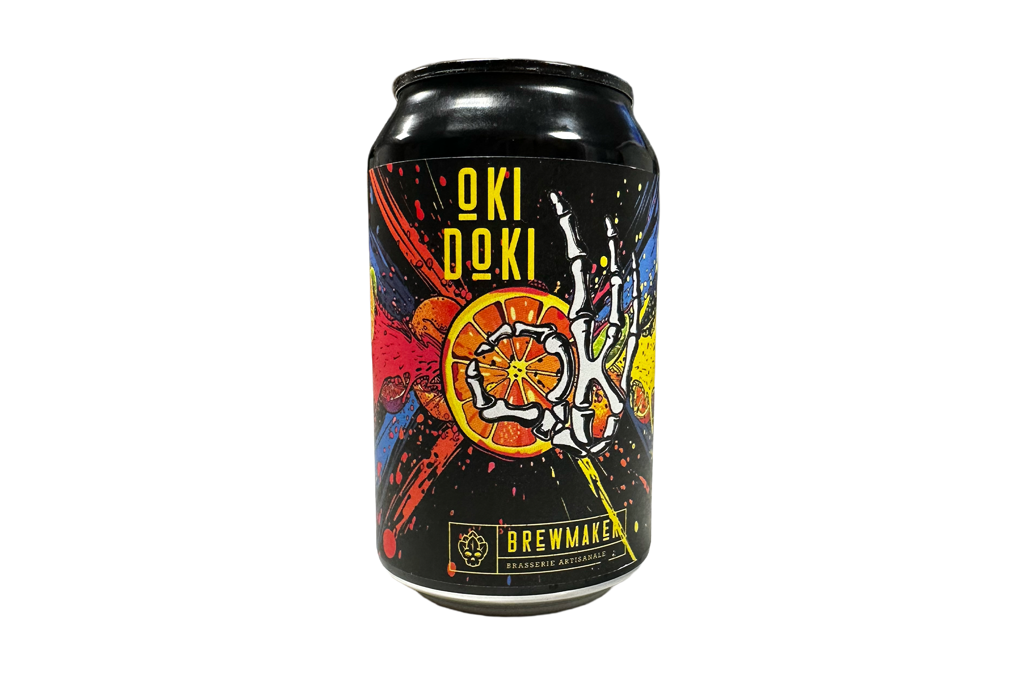 Bière Canette Witbier OKI DOKI 5% 33cl - Brewmaker