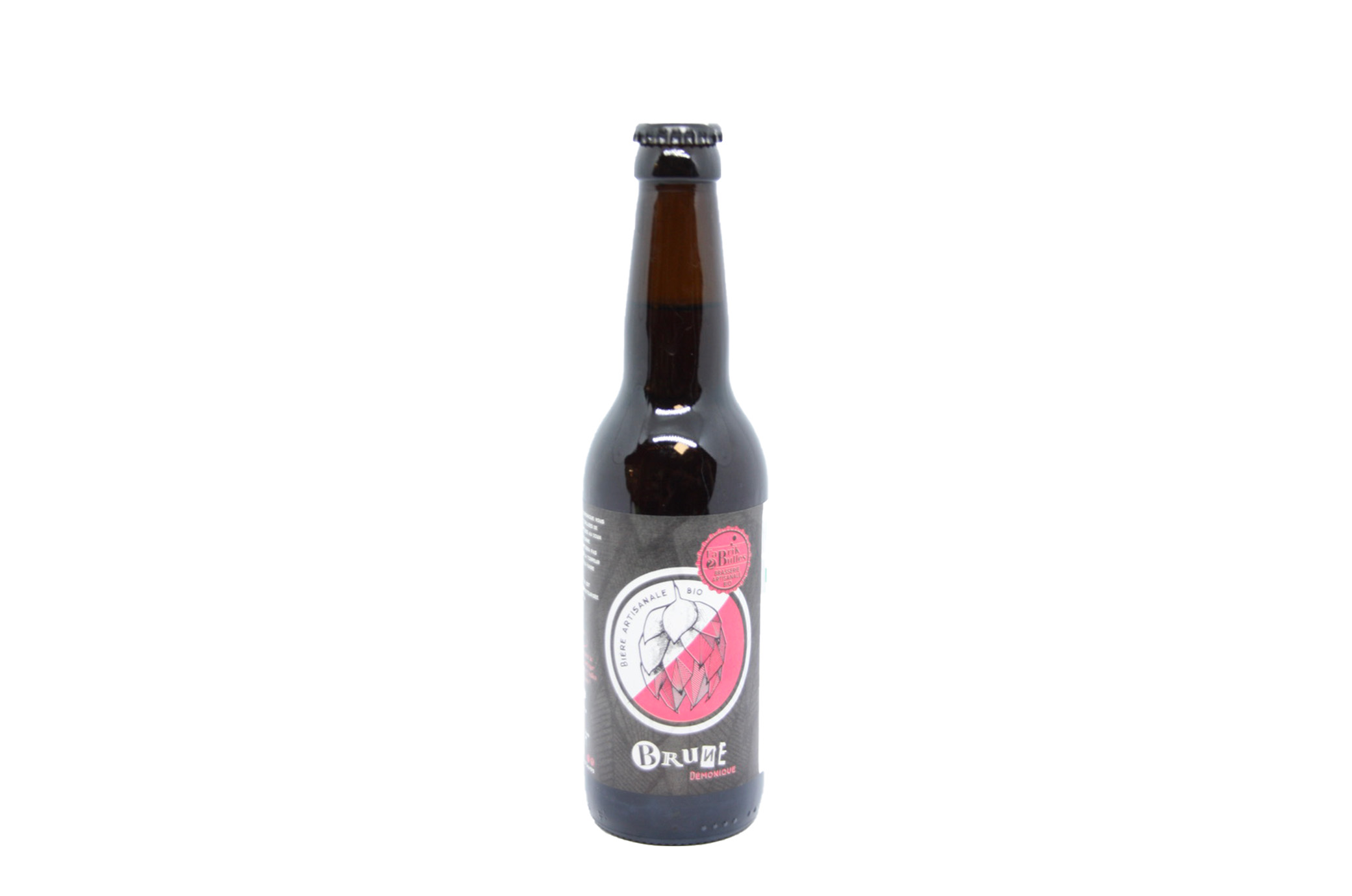 Bière Fabrik2bulles Brune - La Brune Démonique