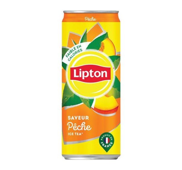Boisson Thé Glacé Pêche LIPTON 33cl