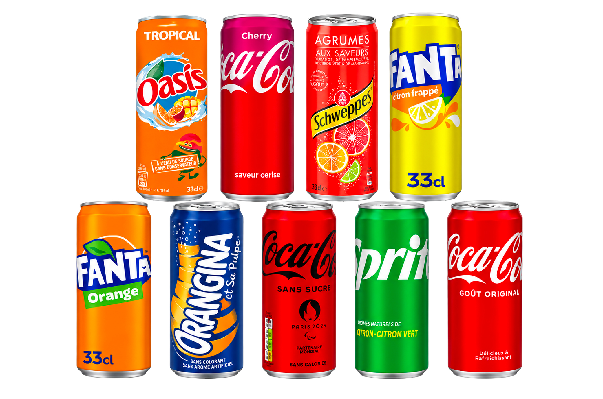 Boissons Canettes