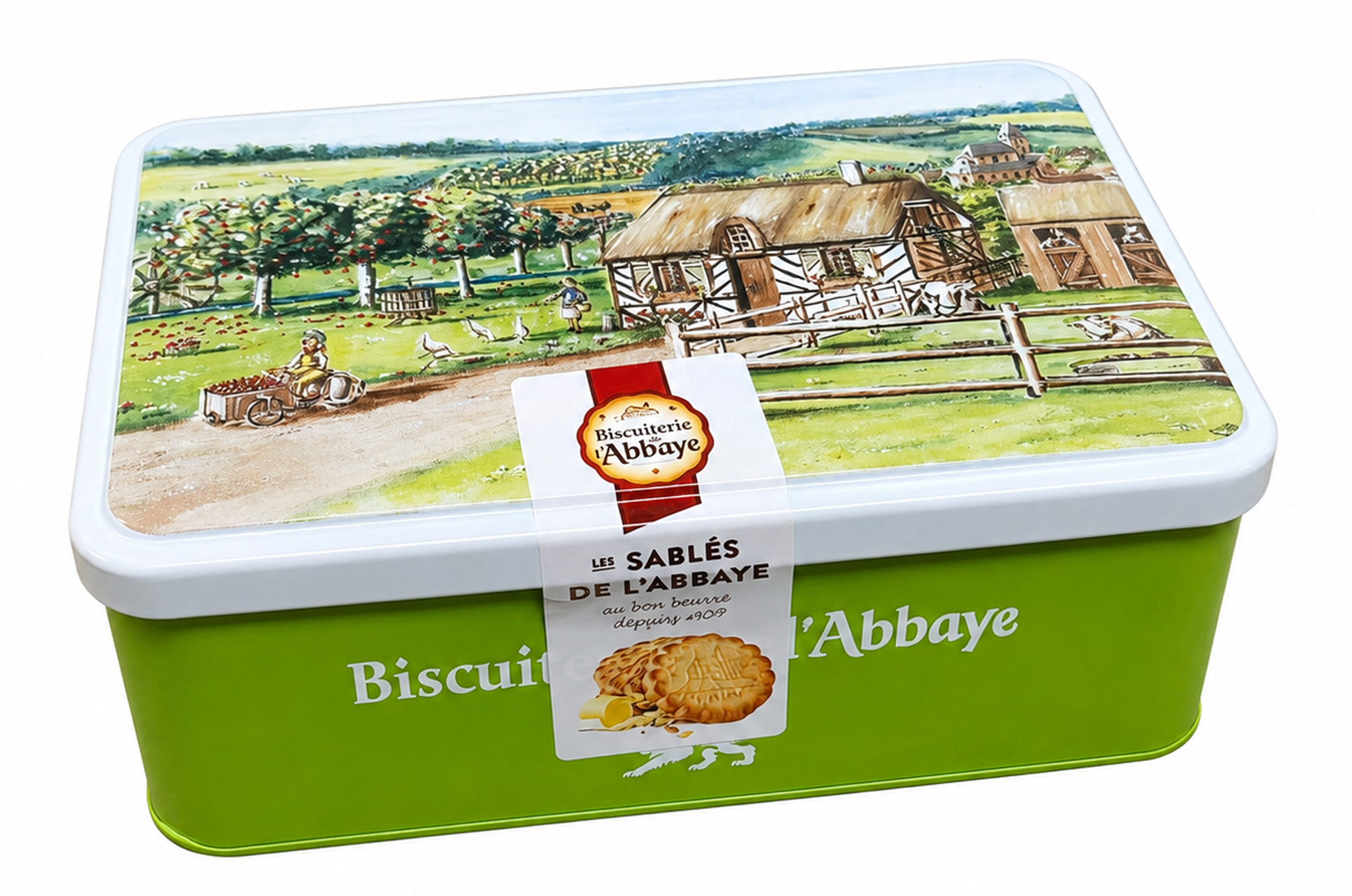 Boîte Sablés “Le Bocage Normand” 315g – Biscuiterie de l'Abbaye