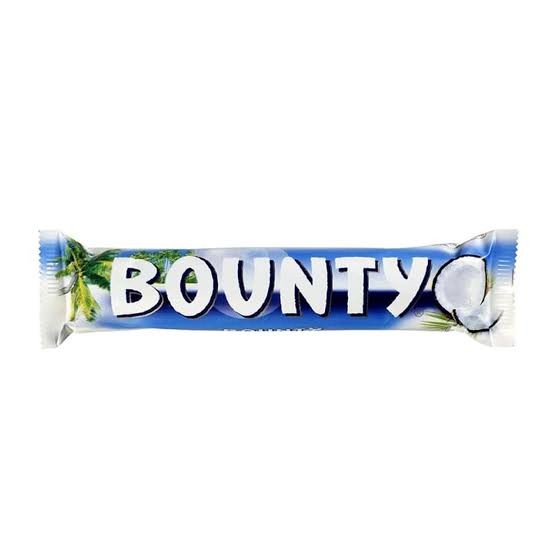 BOUNTY – Barres chocolatées à la noix de coco – 2 x 28,5 g