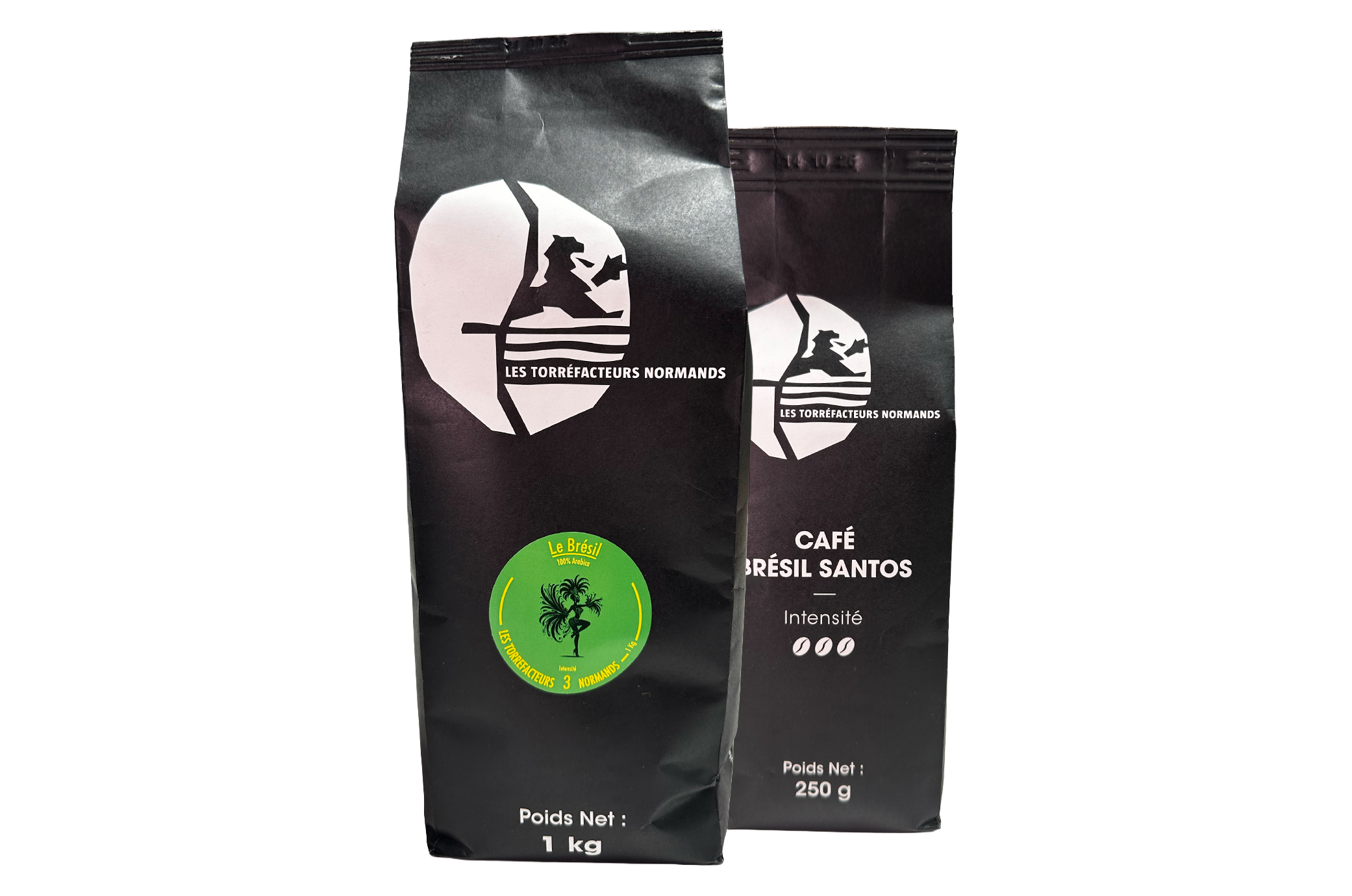 ☕ Café en grain Brésil – Torréfacteurs Normands