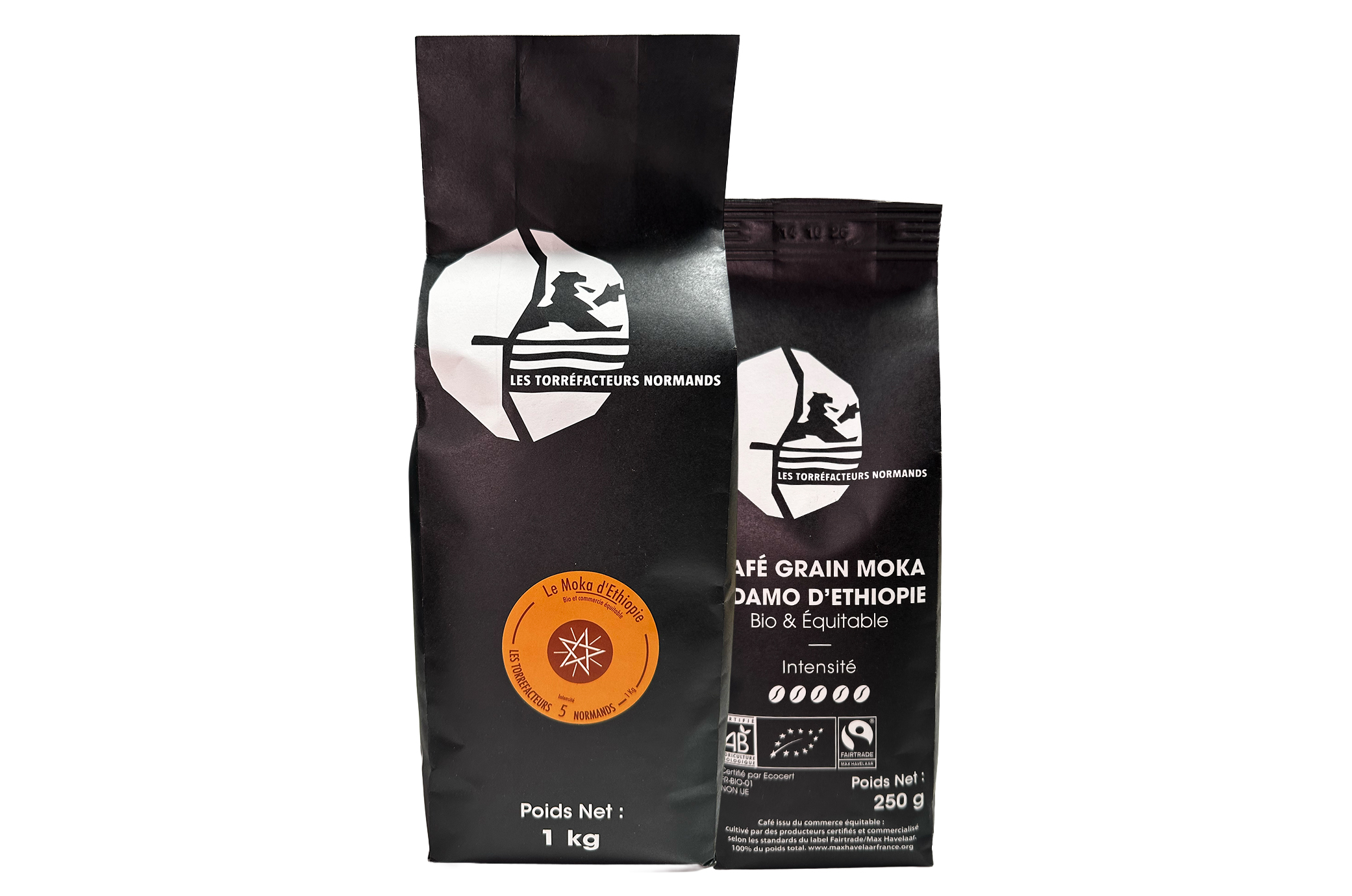☕ Café en grain Moka – Torréfacteurs Normands