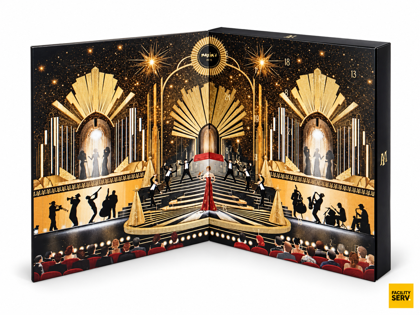 Calendrier de l’Avent 2026 « Cabaret parisien » — Maxim’s de Paris — 237 g