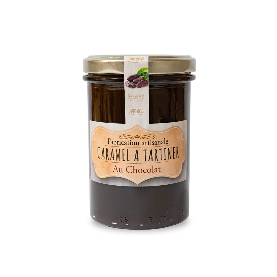 Caramel à Tartiner au Chocolat – Caramels d'Isigny – 250 g
