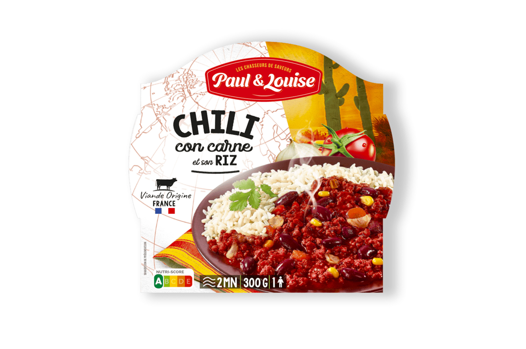 Chili Con Carne & son riz (300g)