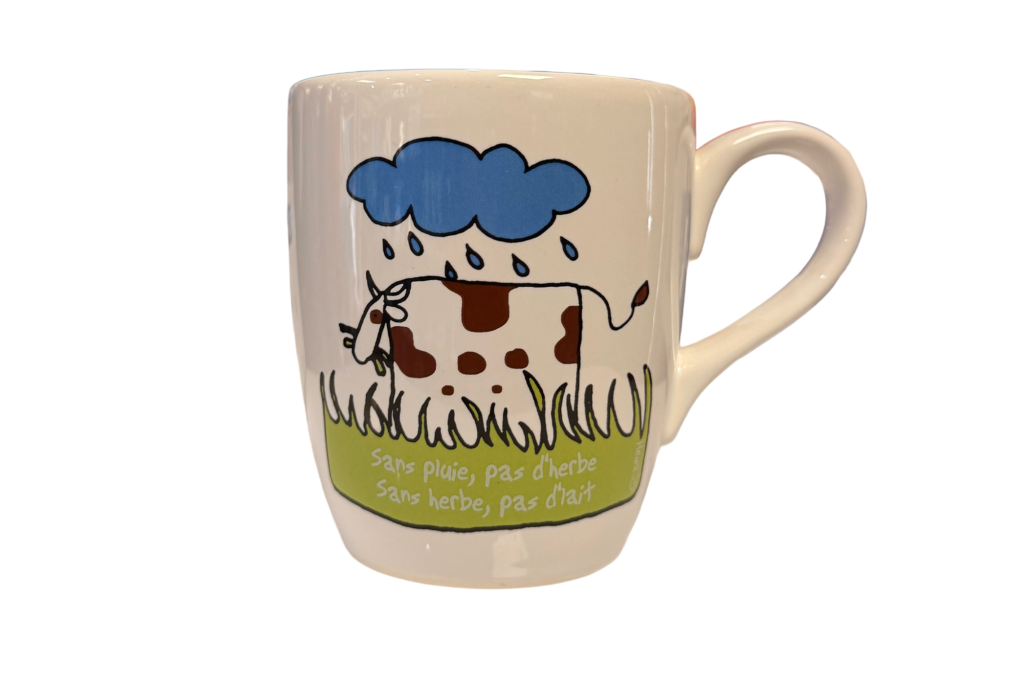Chope arrondie HEULA - Vache et Nuage