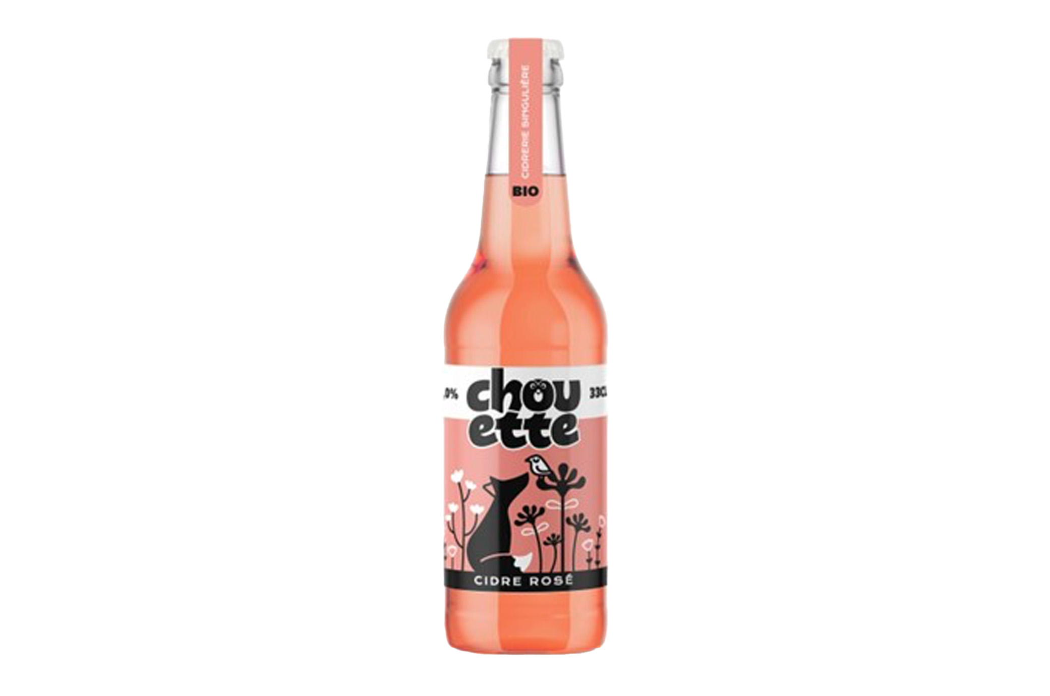 Chouette Cidre Rosé Bio 33cL