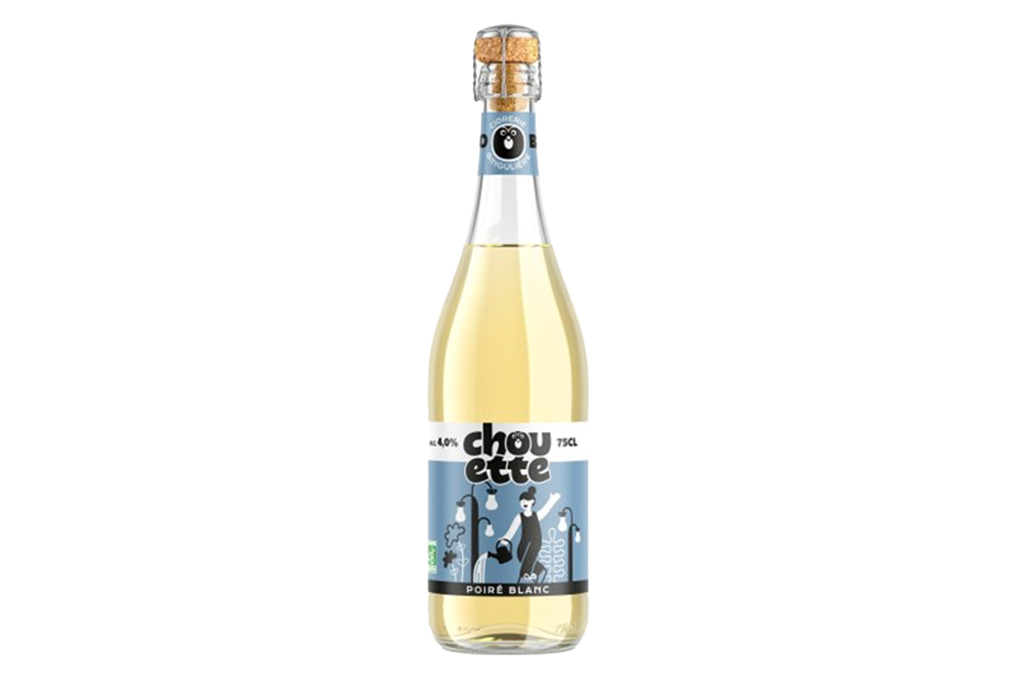 Chouette Poiré Blanc Bio 75cl
