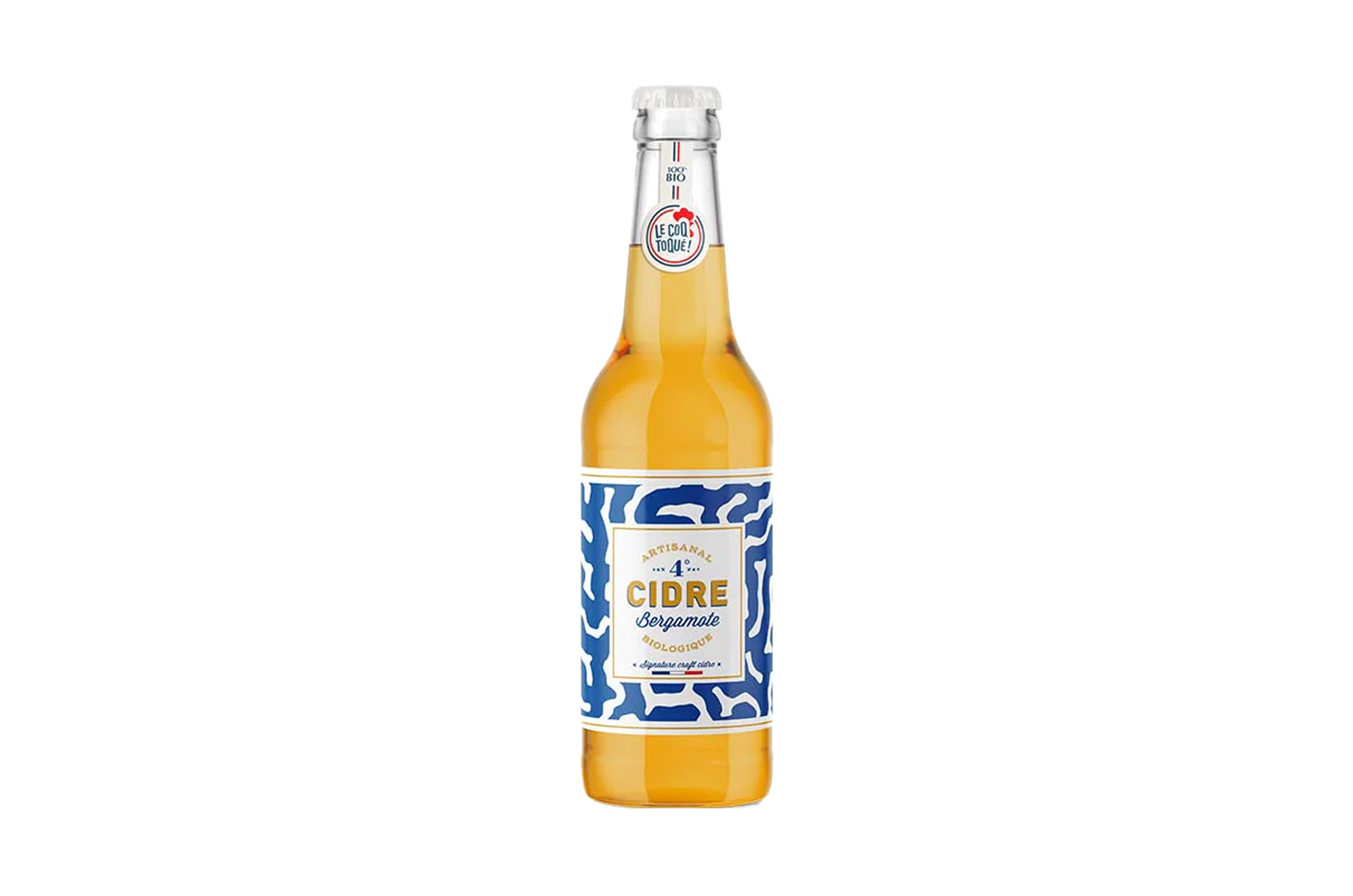 Cidre brut à la bergamote bio 33cl