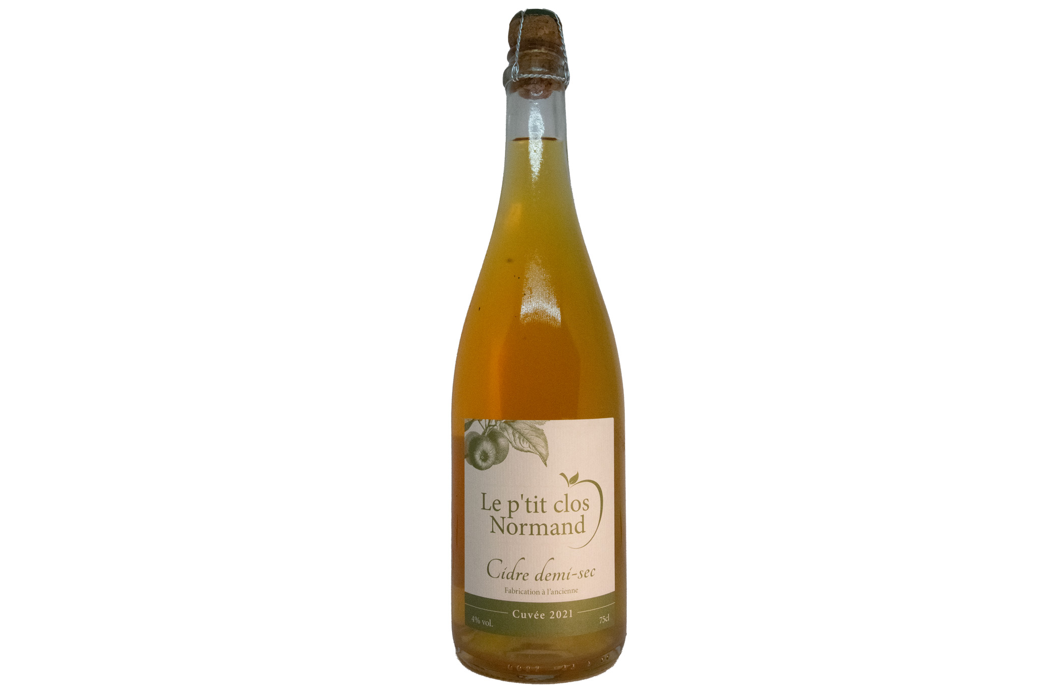 Cidre Demi-sec 75cl - LE PTIT CLOS NORMAND (76490)