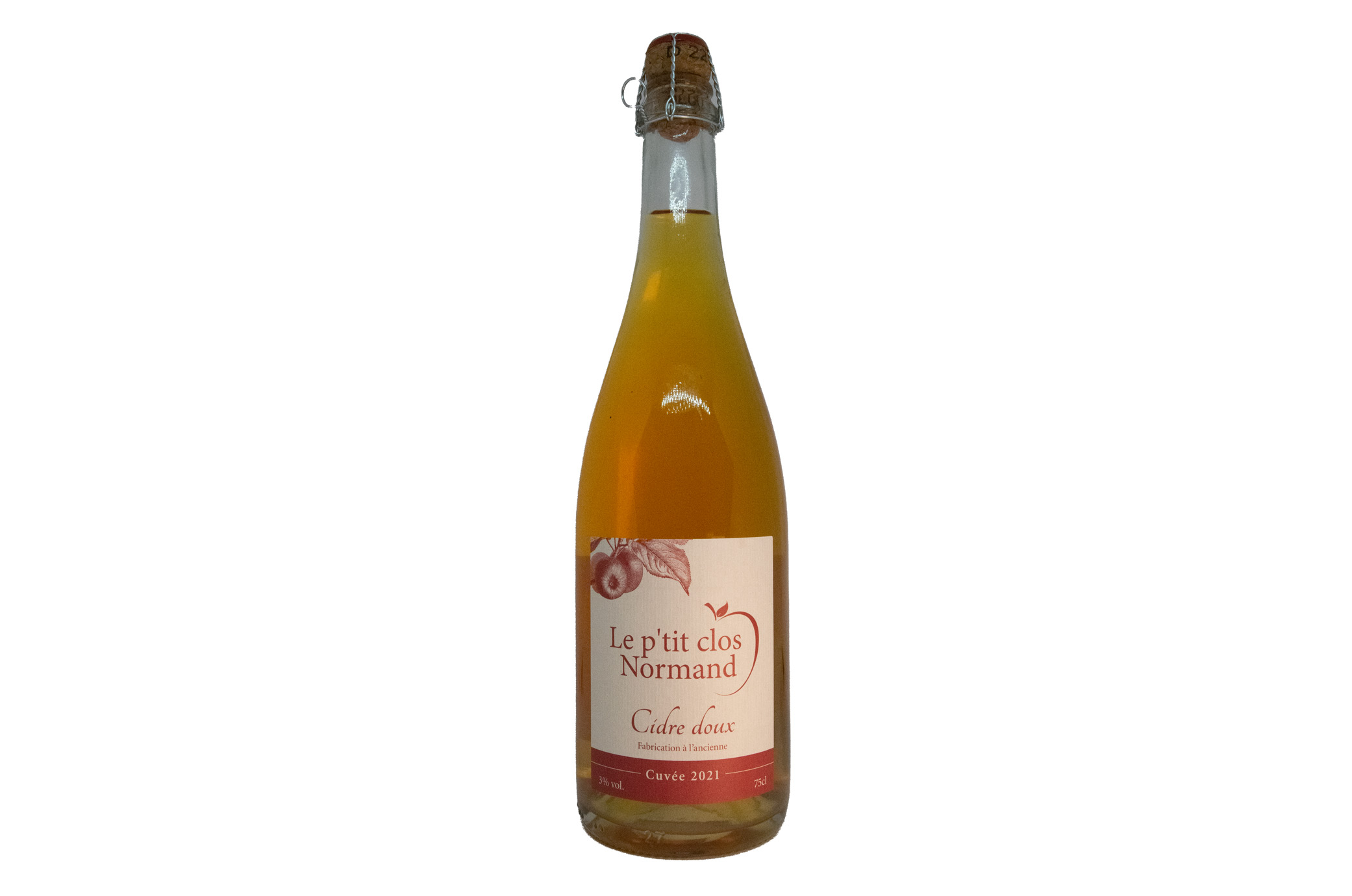 Cidre Doux 75cl - LE PTIT CLOS NORMAND (76490)