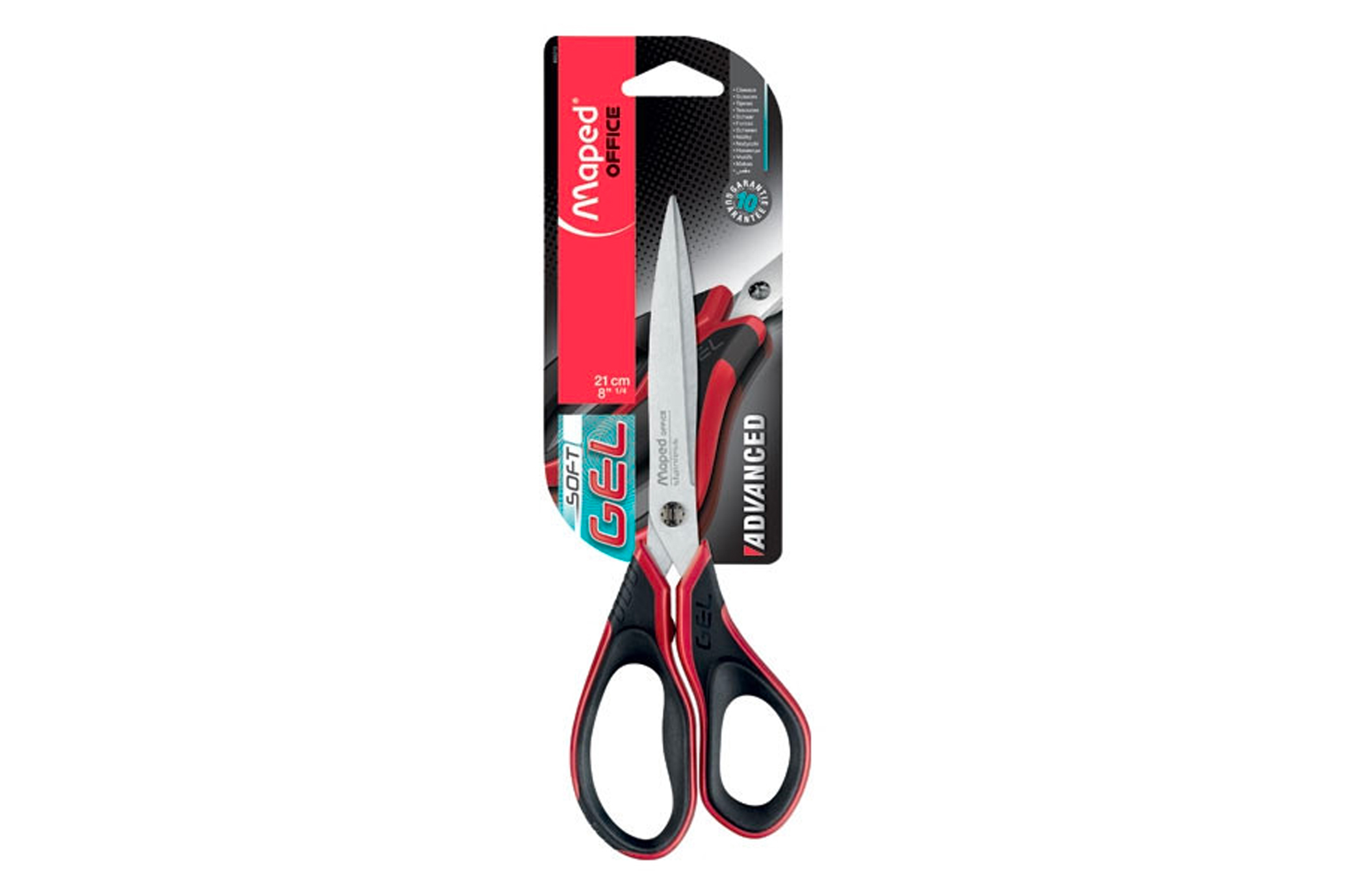 ✂️ Ciseaux Advanced Gel 21 cm – Maped