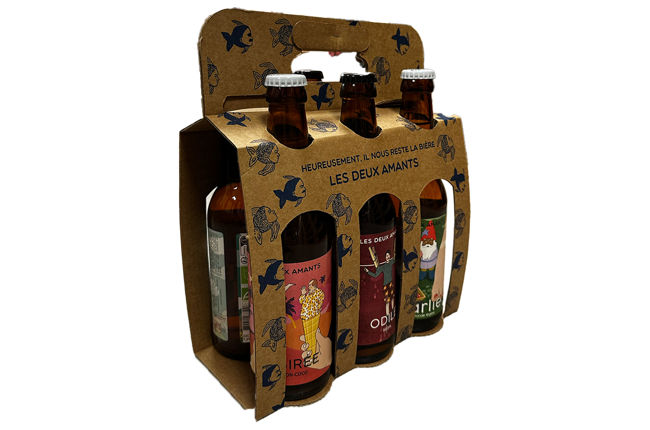 Coffret Bières LES DEUX AMANTS - 6x33cl