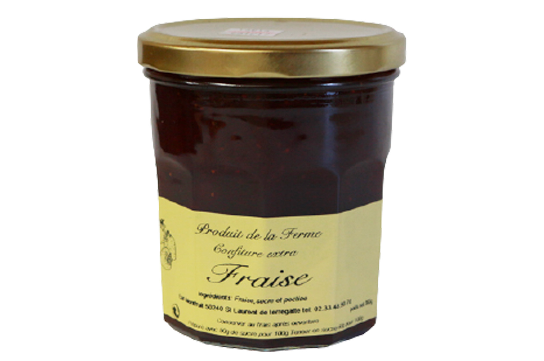 Confiture MONFRUIT Fraises 360g