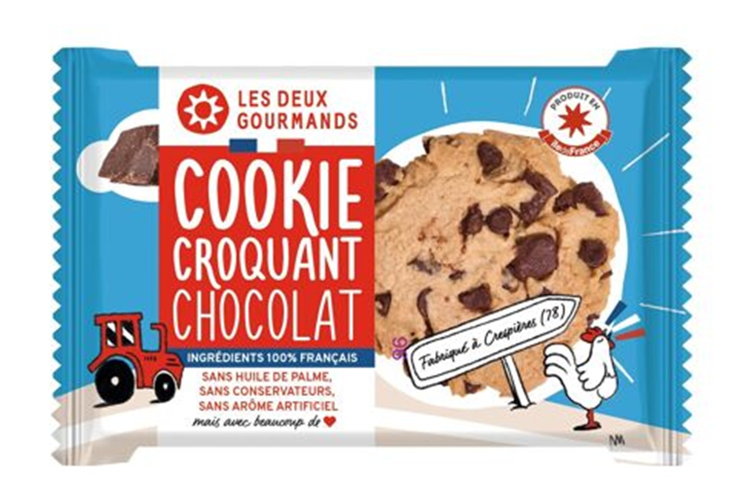 Cookie croquant x2  - Sachet 35g