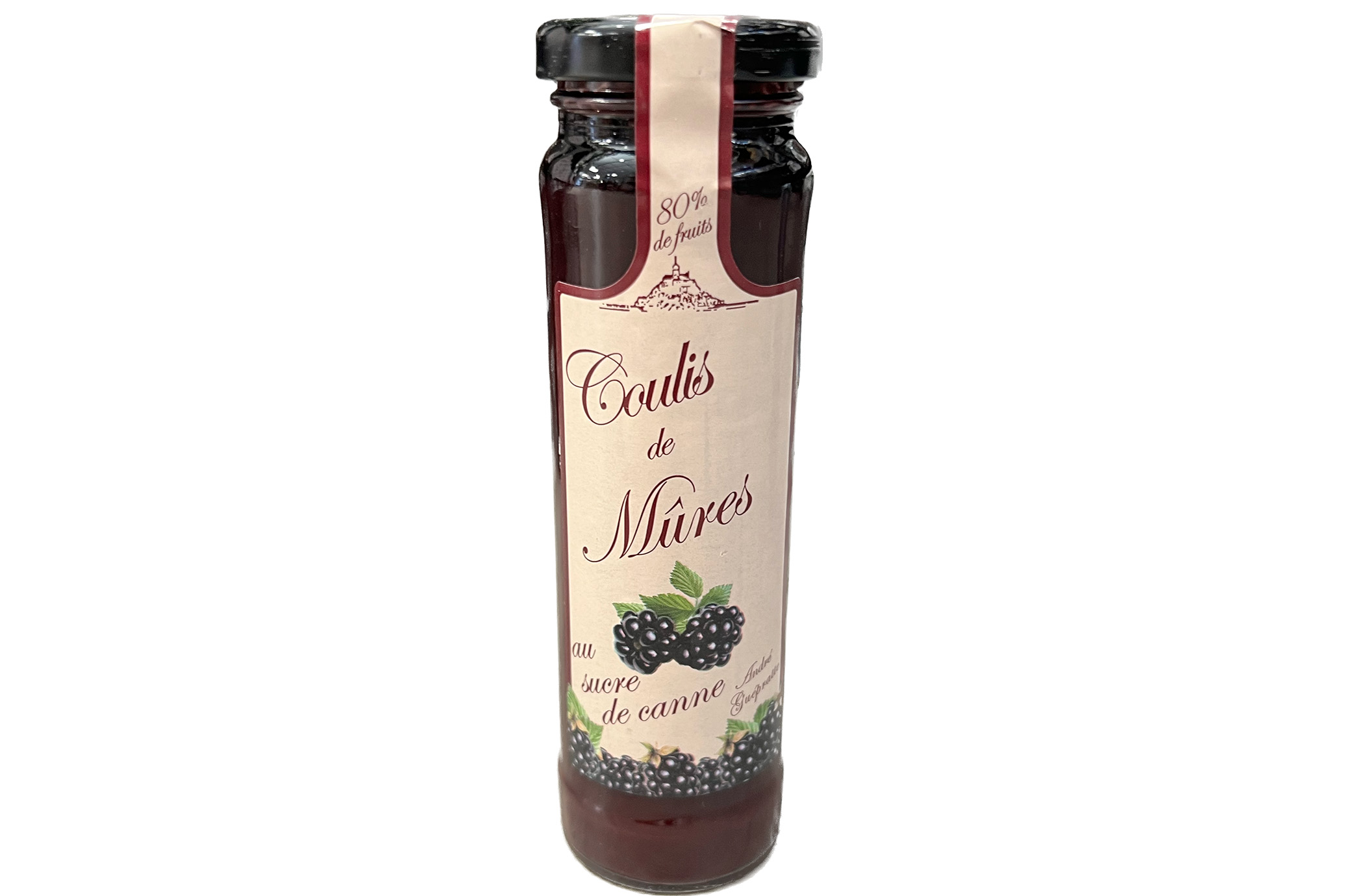 Coulis Mûres GUEPRATTE 160g