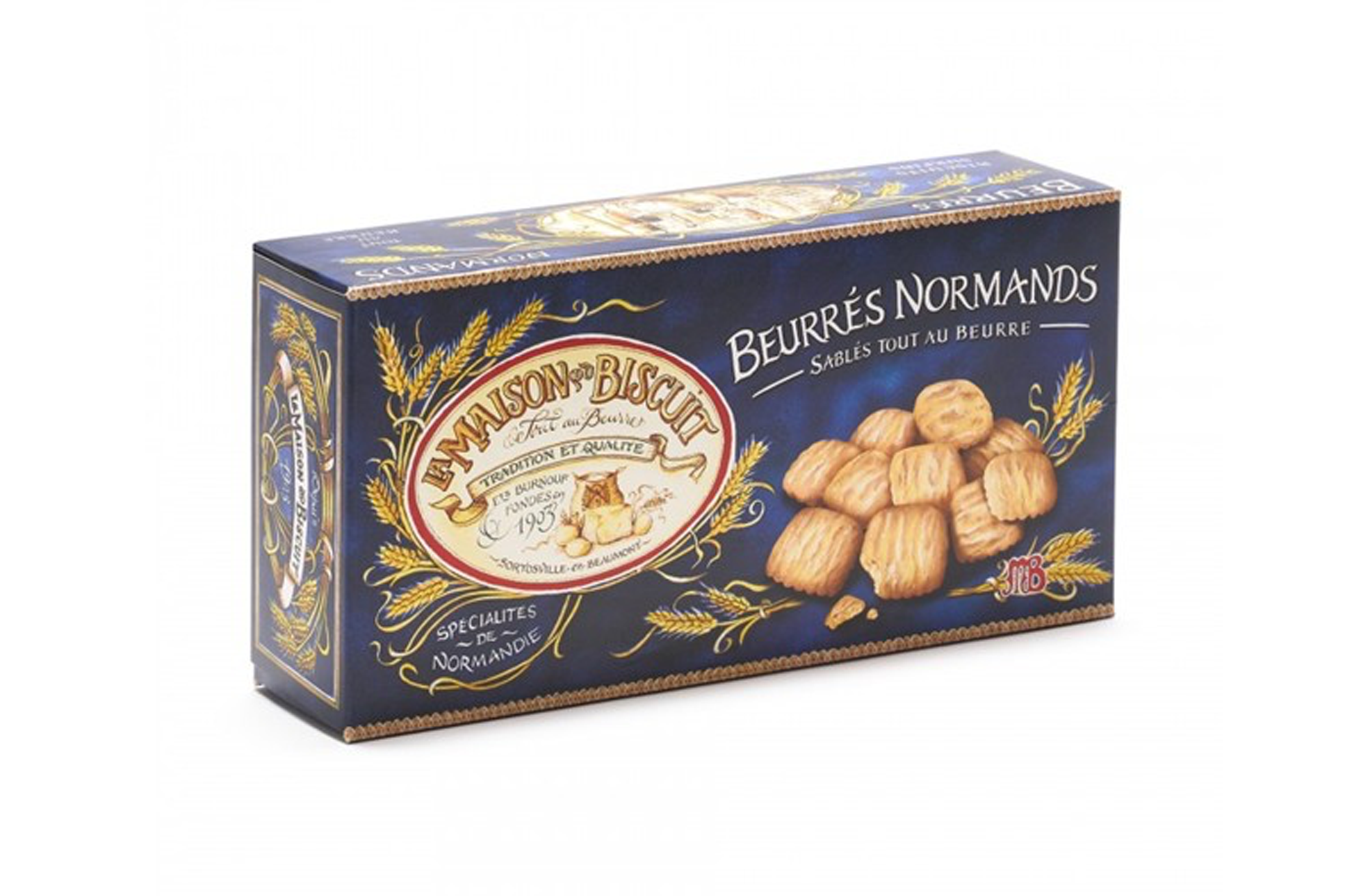 Etui beurrés normands 220g - La maison du biscuit