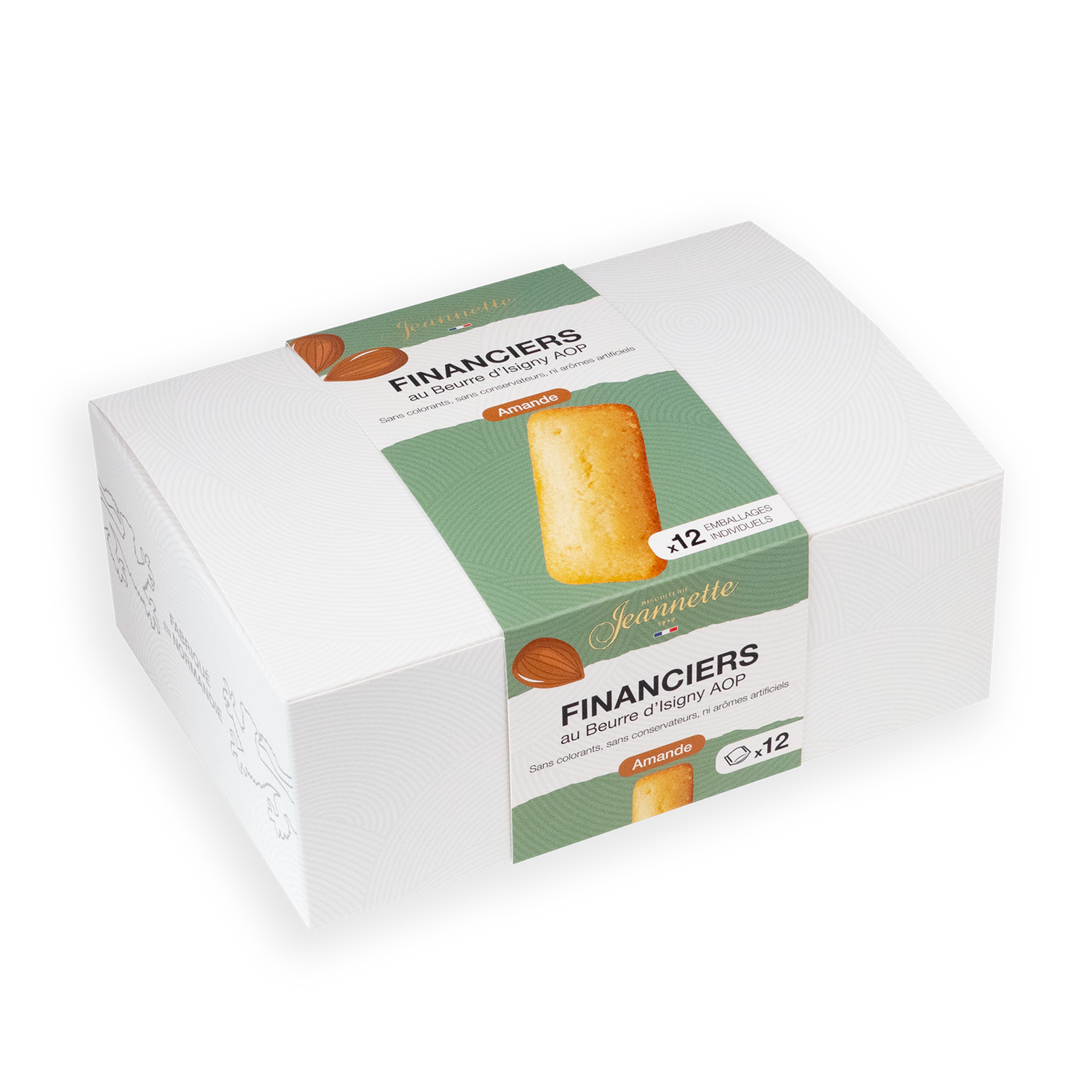 Financiers Amande | Boîte Blanche 300g