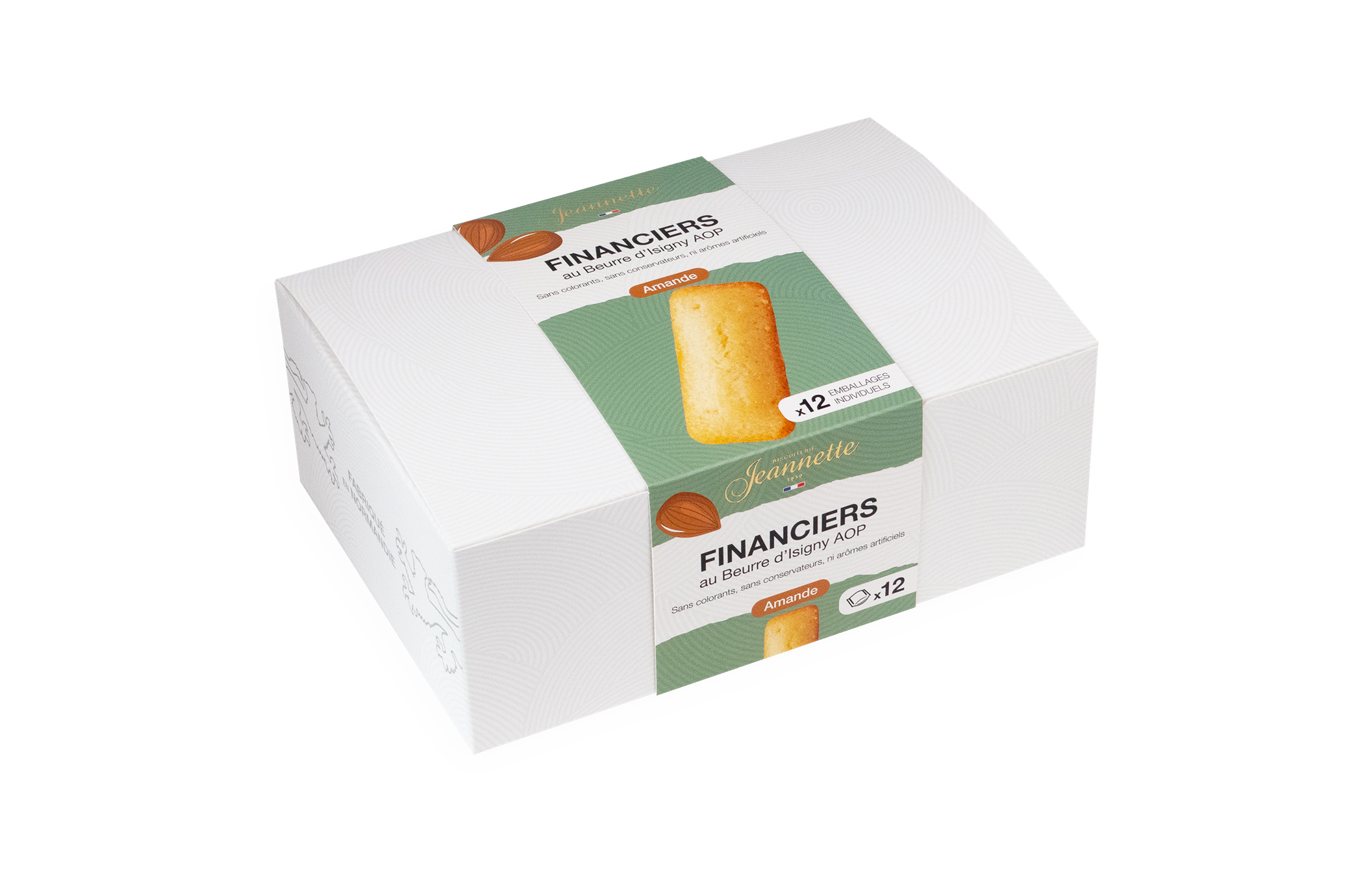 Financiers Amande | Boîte Blanche 300g