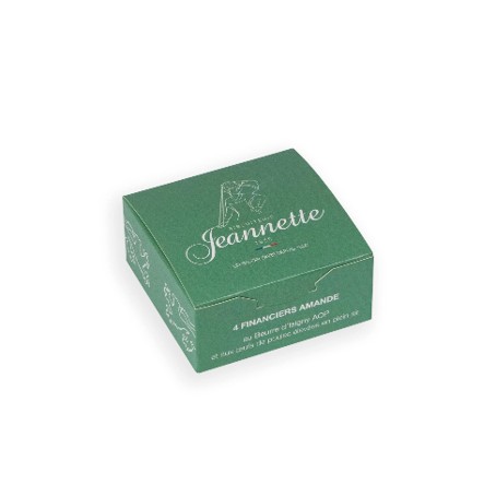 Financiers aux Amandes – Biscuiterie Jeannette 1850 – 100 g