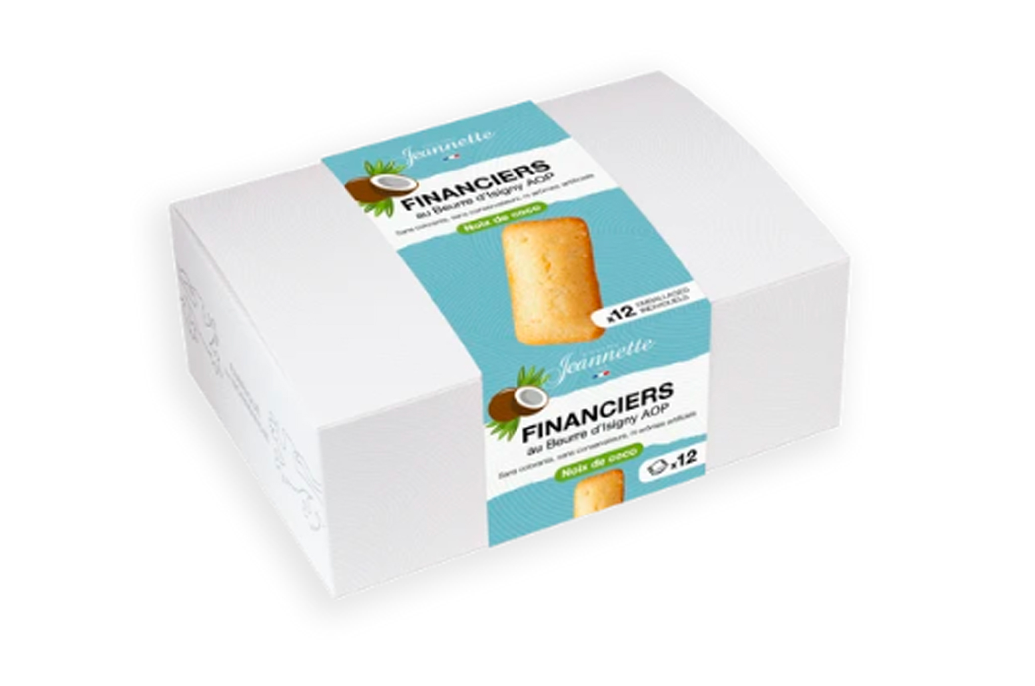 Financiers Noix de Coco Jeannette 1850 – Boîte 300 g