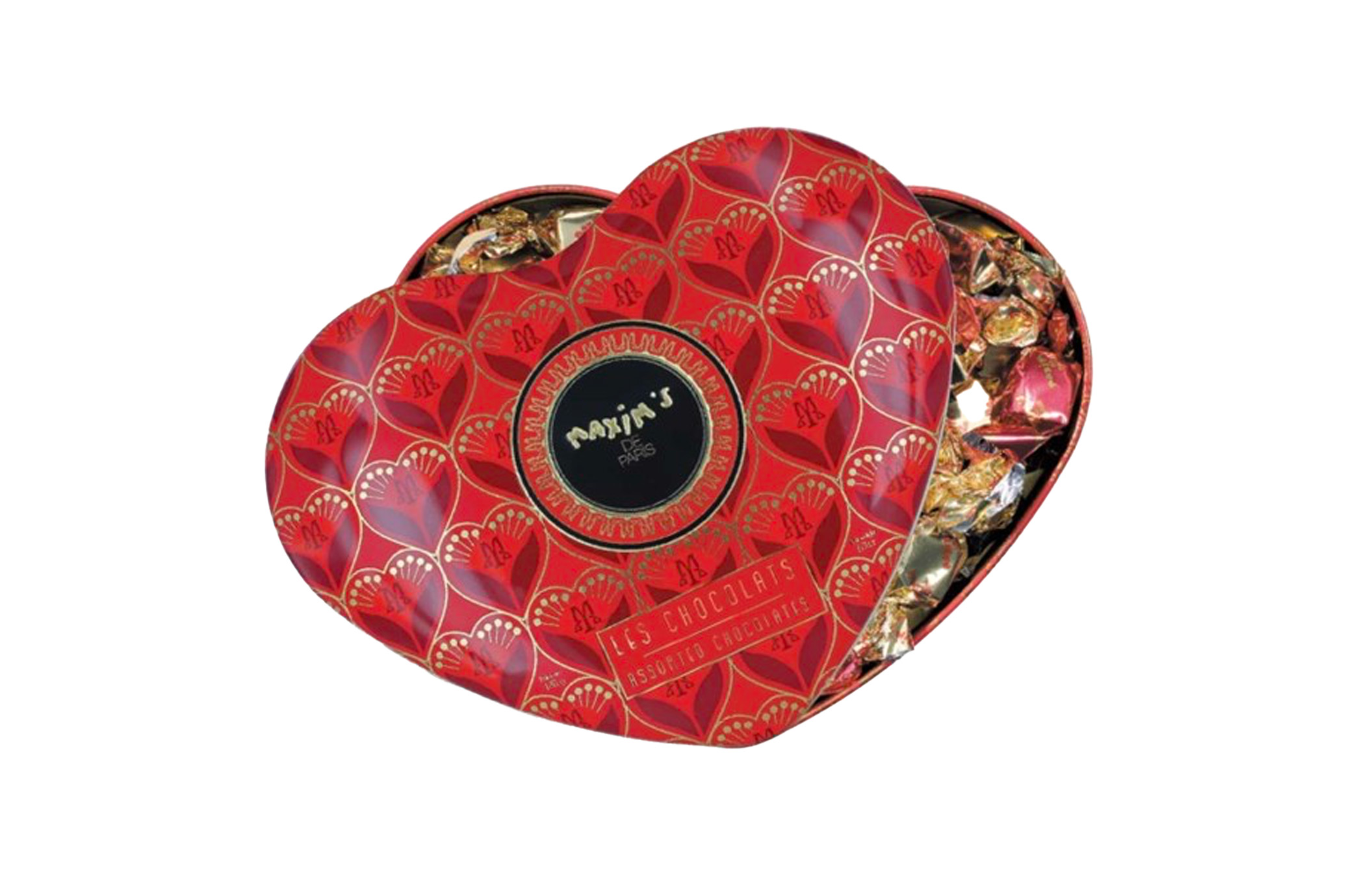 Grande boîte coeur | assortiment de chocolat 180g