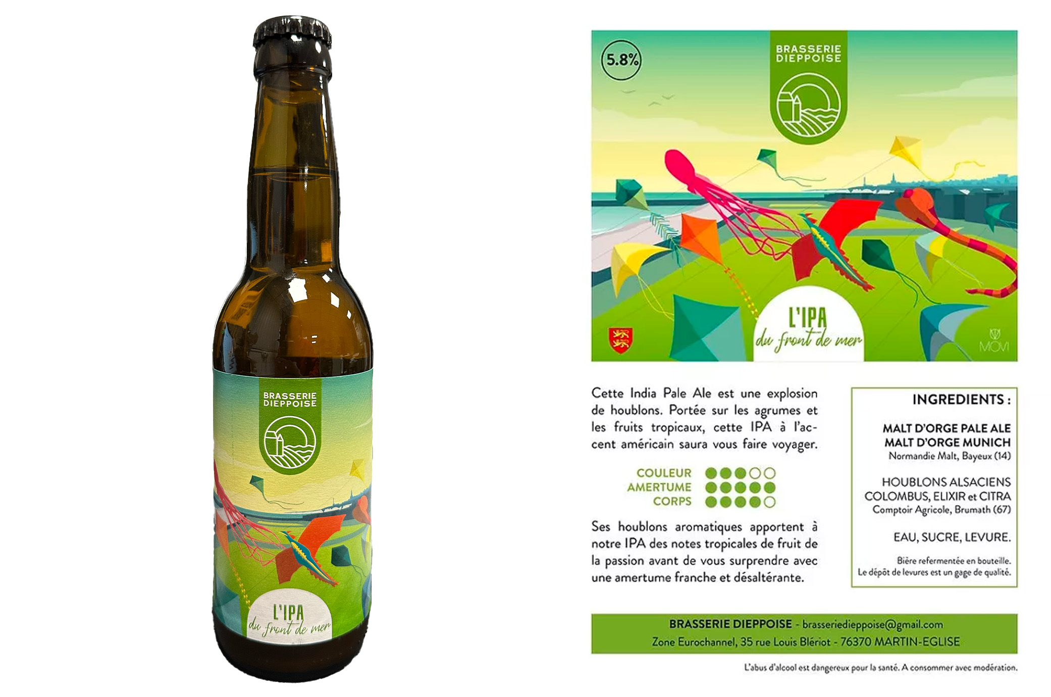 IPA du Front de Mer- 5.8 % - 33cl