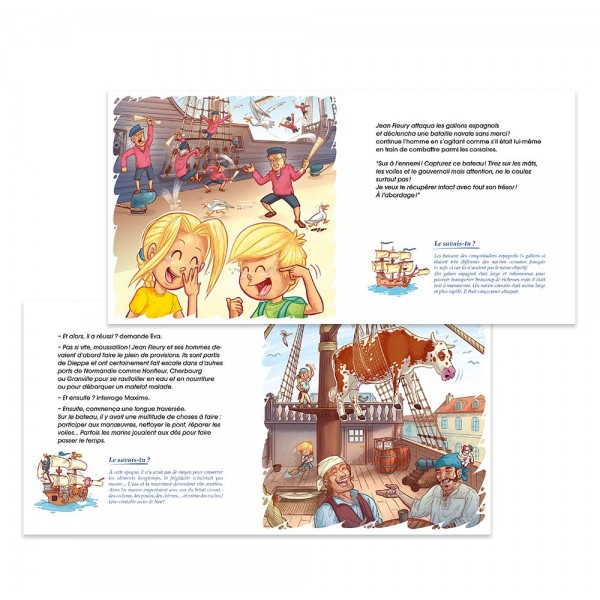JEUNESSE -  Les P’tits Normands et les Pirates