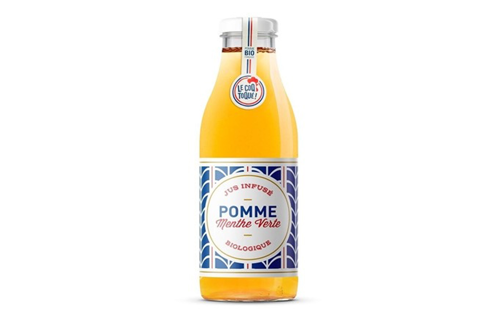 Jus de pomme - menthe verte bio