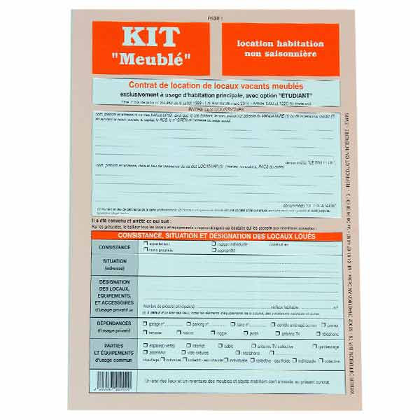🏠 Kit de Location Meublée Non Saisonnière Weber – Format A4