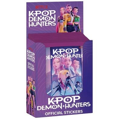 KPOP DEMON HUNTERS – Pochette de 5 stickers