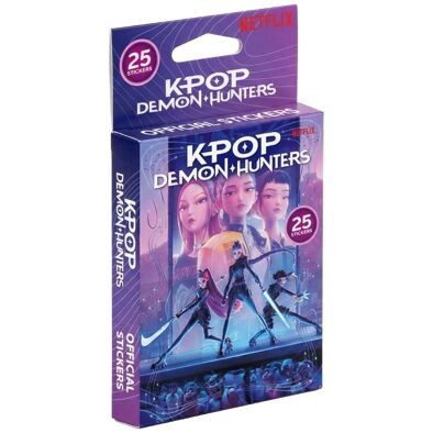 KPOP DEMON HUNTERS – Set de 5 pochettes de stickers