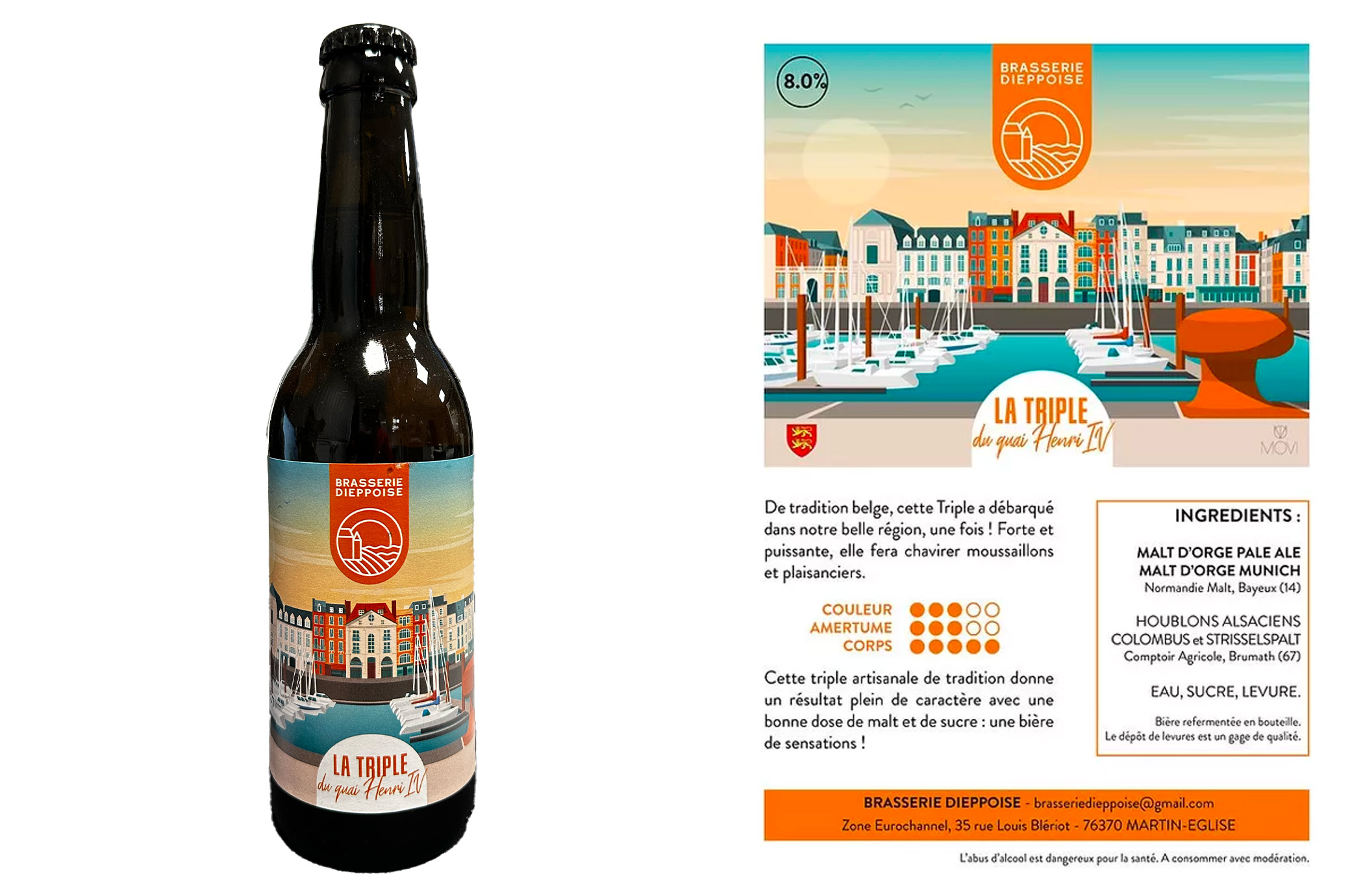 La Triple du Quai Henri IV - 8.0 % - 33cl