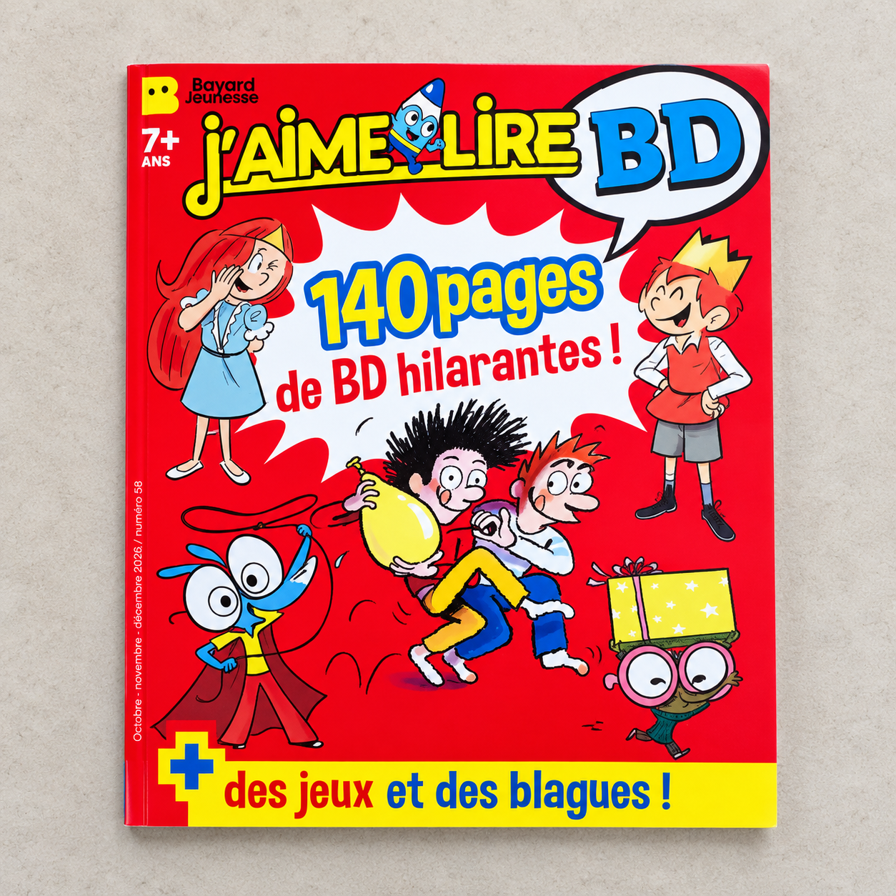 Magazine J’aime Lire BD n°58 – 140 pages de BD