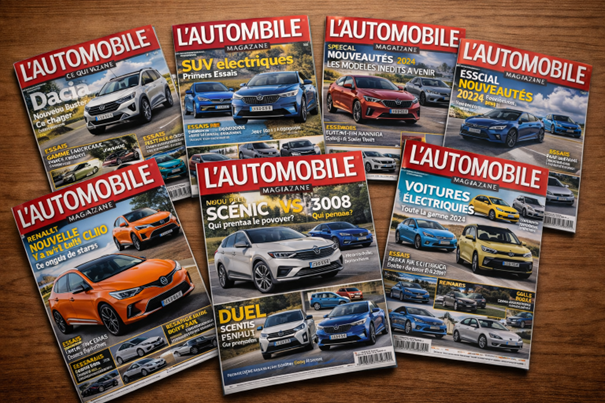 Magazine Mensuel : L'AUTOMOBILE MAGAZINE