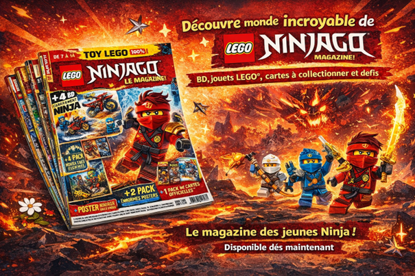 Magazine Mensuel : LEGO NINJAGO