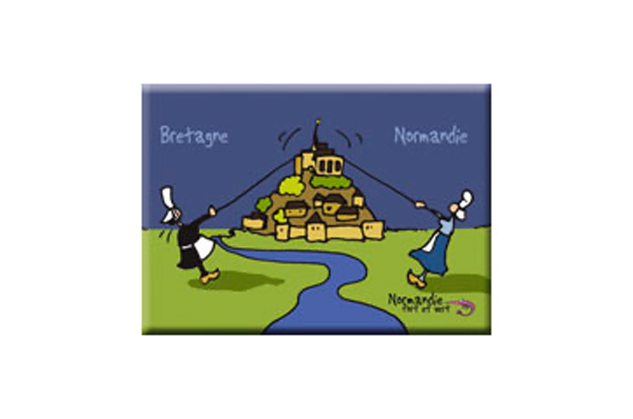 Magnet "Bretagne/Normandie"