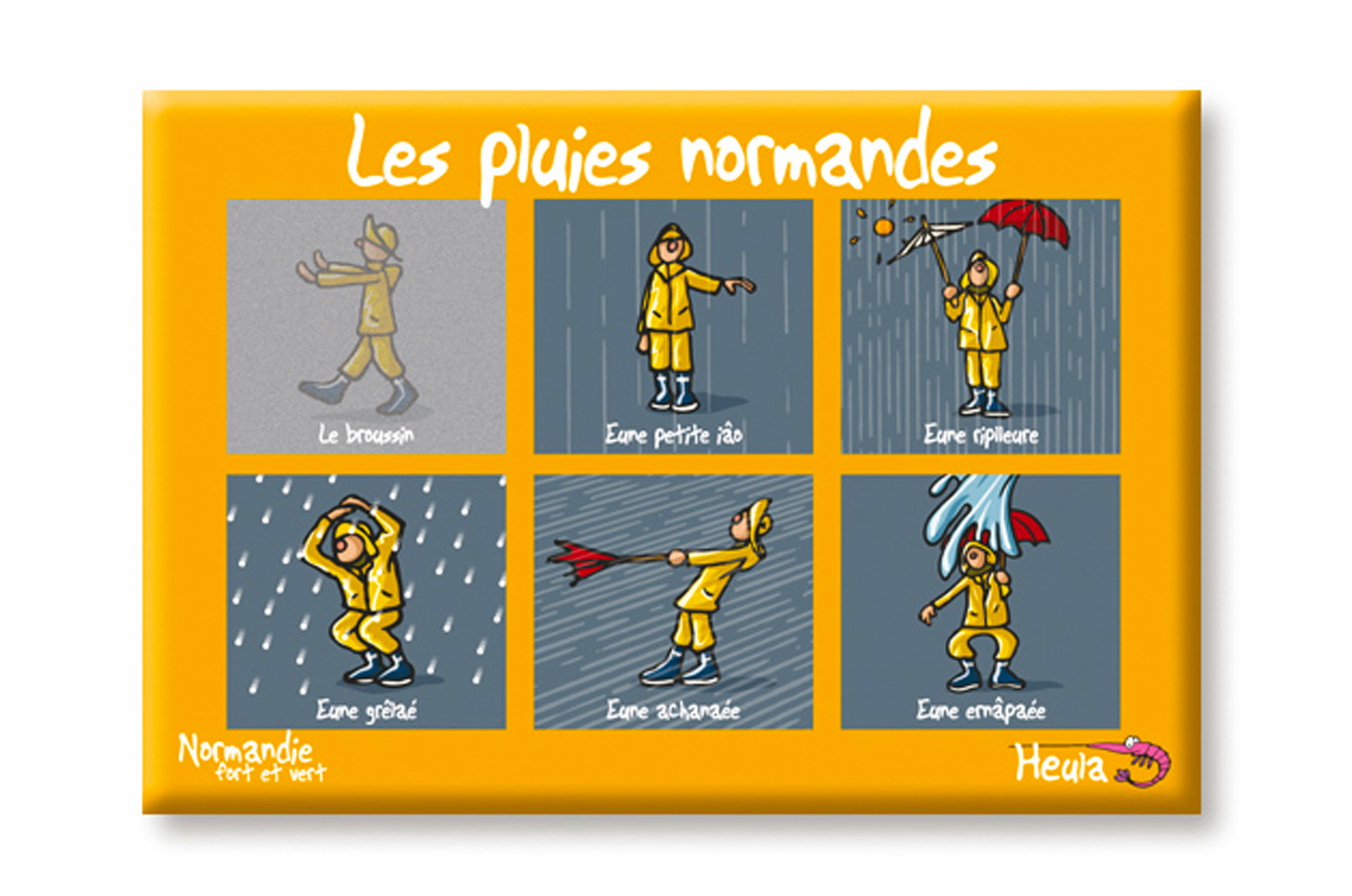 Magnet "Les pluies normandes"