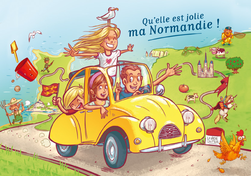MAGNET Les P’tits Normands découvrent la Normandie