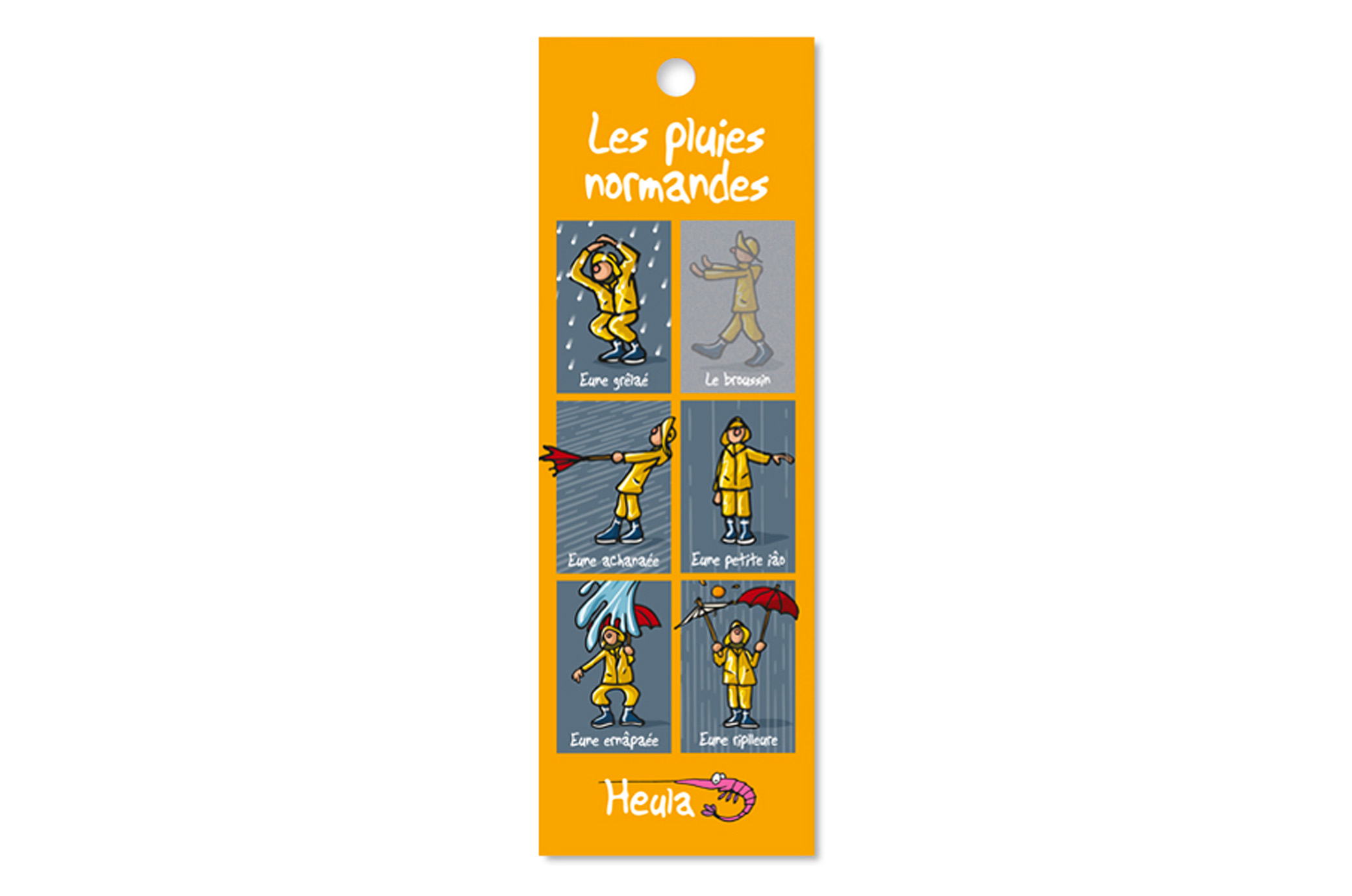 Marque-Pages "Les pluies normandes"