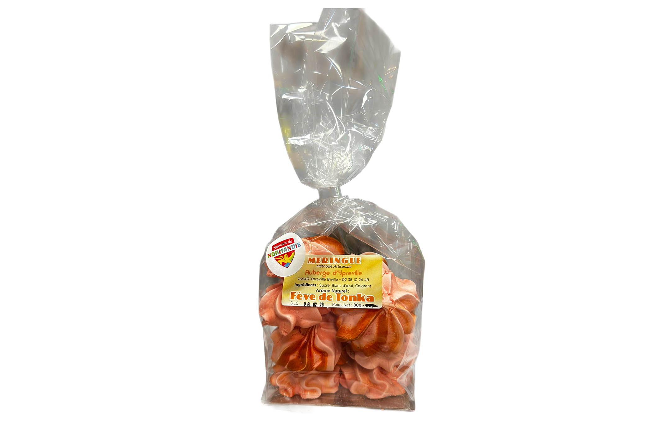 Mini Meringues : Tonka - Sachet de 10