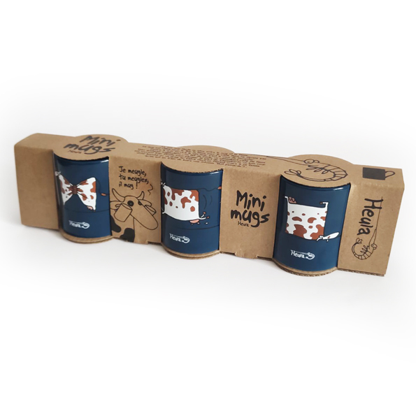 Mini-mugs n°1 (dont expresso) Lot de 3