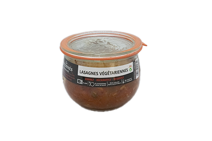 MITONNES - Lasagnes végétariennes 375g