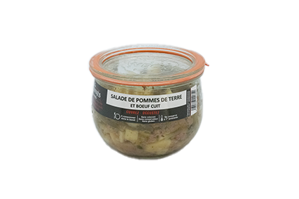 MITONNES - Salade de pommes de terre et bœuf cuit 350g